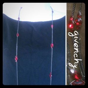 NWT Givenchy Swavorski Crystal Elements Necklace